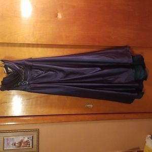 Clarisse Gown.  Dark Teal.  Size 10
